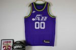 NBA 00 Clarkson Utah Jazz Maillot Retro Violet